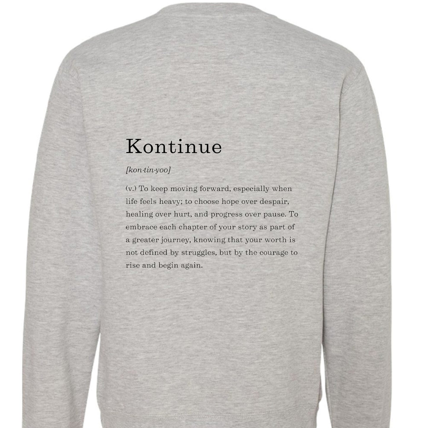Grey Heather - BACK