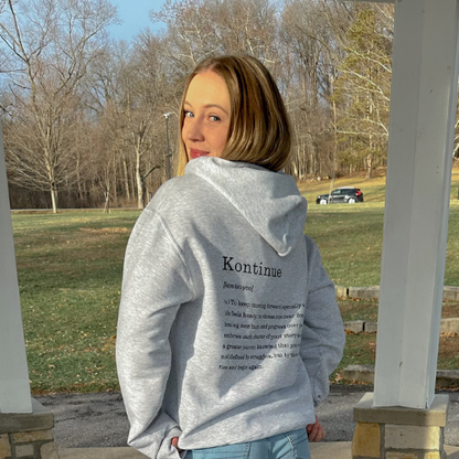 Hoodie Kontinue Definition